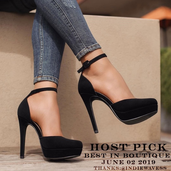 Delicious Shoes - HP💃Last 7.5 Ankle Strap Sandal Platform High Heel